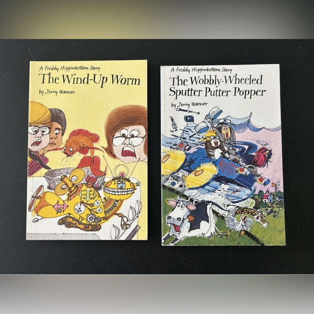 Freddy Higginbottom Story Books Jerry Warner PB Set of 2